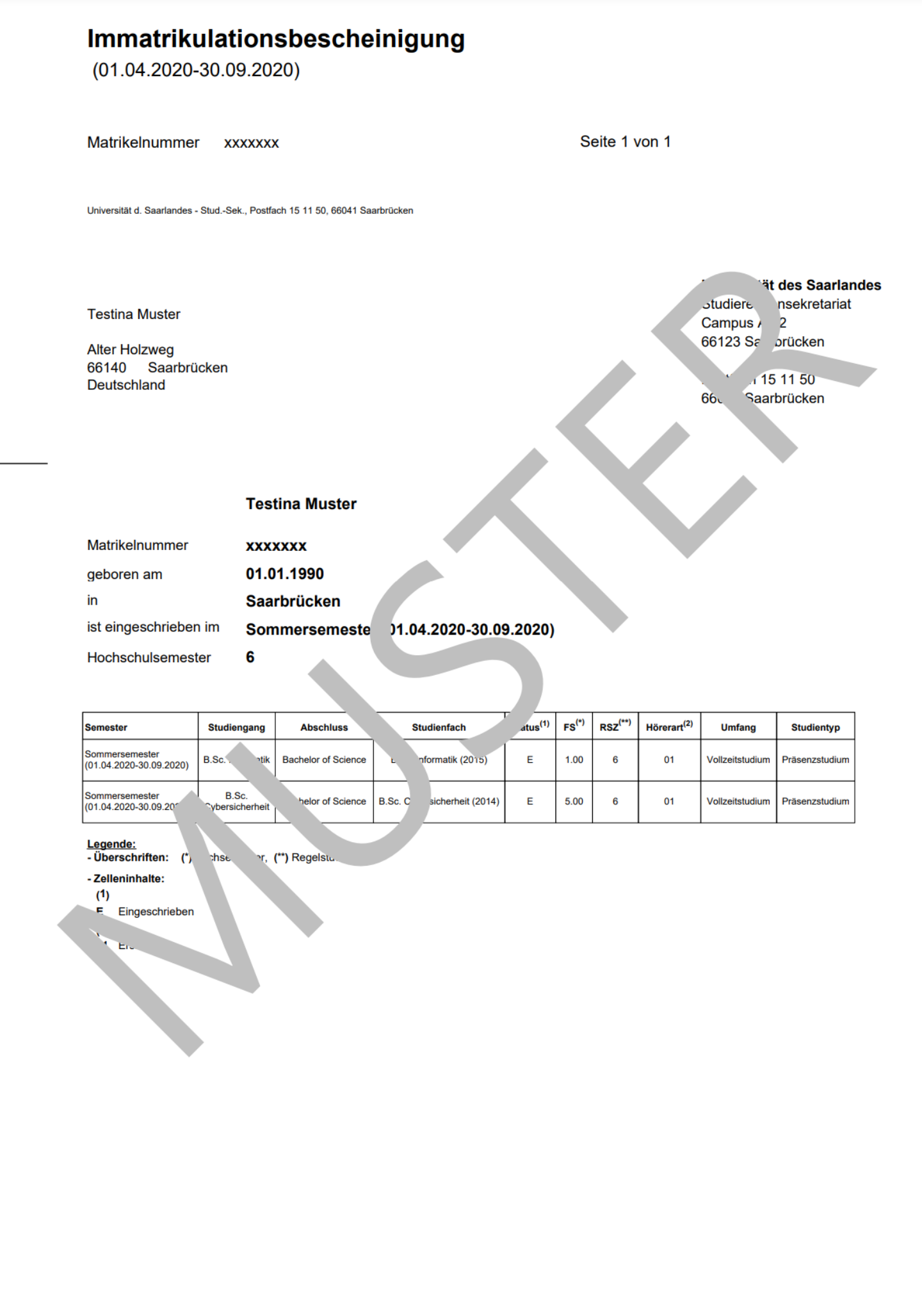 Wo Finde Ich Meine Immatrikulationsbescheinigung Zenjob